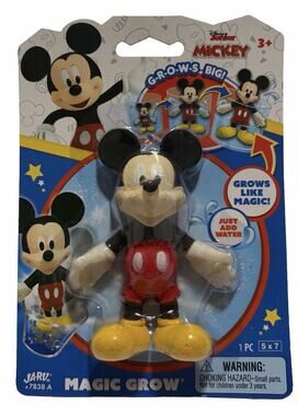 Disney Junior Mickey Mouse Magic Grow Water Toy Figure Jaru 7838A New Sealed